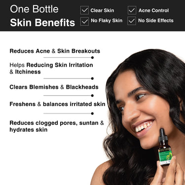 Soulflower Peppermint Essential Oil for Skin & Hair Care, Scalp, Aromatherapy |100% Pure & Natural Therapeutic Grade, Undiluted, Ecocert Cosmos Organic Certified| Mentha Piperita |15ml